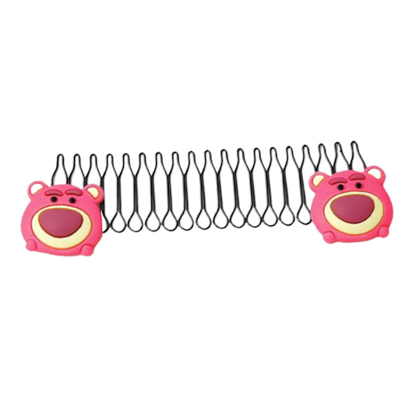 Hårkam Hårtillbehör Twist Hårnål För Fester Dagligt Arbete Rosa