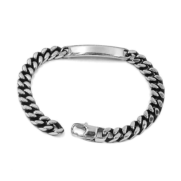 Vete Länk Kedja Armband Man Rostfritt Stål Smycken Viking Norse Pu