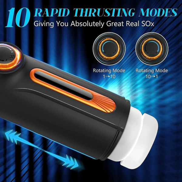 Mænds flykop fuldautomatisk tilbagetrækkelig udtale og suge elektrisk massageinstrument til mænd