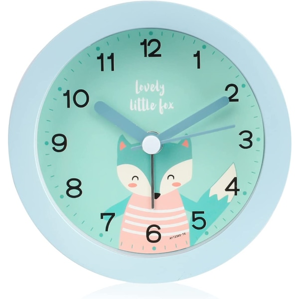 Alarm Clock Children Without Ticking, Silent Cute Children