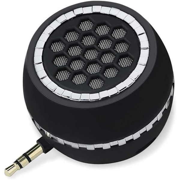 Mini Förstärkare för Klar Bas: Portabel Högtalare med Utdragbar Resonanskammare, Inbyggt Batteri för Universell Kompatibilitet