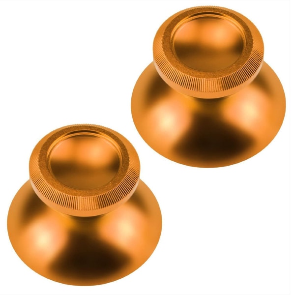 2pcs Grip Stick for PS4 Xbox One Universal rocker cap,gold