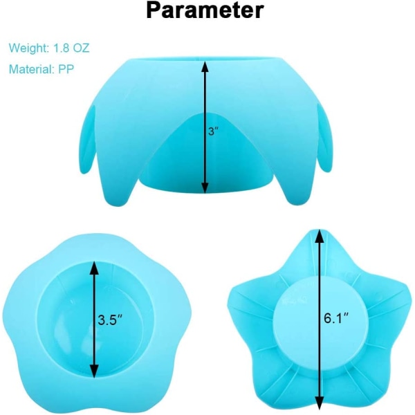 5PCS Strandferie Tilbehør, Strand Coasters Kopholdere