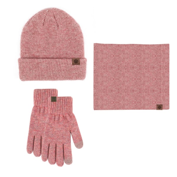 Beanie Hat Halstørklæde Handsker Sæt til vinter koldt vejr