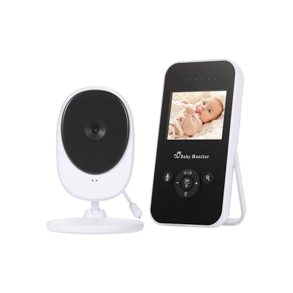 Innovativ Babyvakt, WiFi-kamera med Utökad Lång Räckvidd, Panorering-Tilt-Zoom Funktioner, Högkapacitetsbatteri för Oavbruten Övervakning,