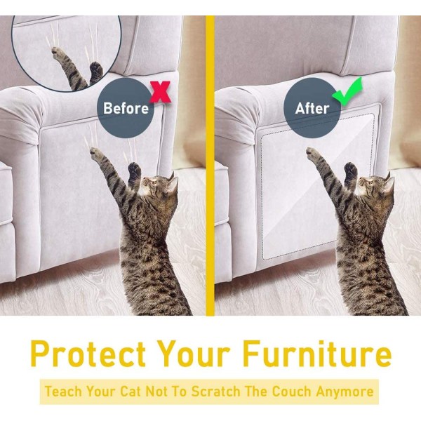 Möbelskydd - Anti-Scratch Tejp För Soffa, Set Om 8