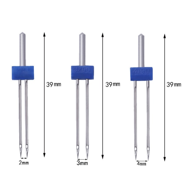 Sy-maskinnåler Tvillingstrekknåler Pins