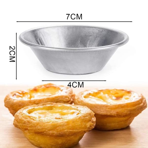 Egg terteform Liten pai pai dessertform Pan Zipto kopp bakeform kakekjeksform