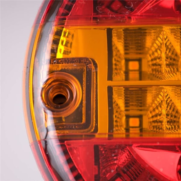 Blinkers, Hög Ljusstyrka Amber LED för Säkerhet vid Nattkörning, Robust Design &amp; Universell Kompatibilitet (2 ST)