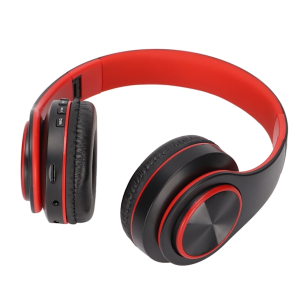 Hi-fi Stereo On-Ear Hörlurar, Avancerad Bluetooth 5.1-teknik Säkerställer Snabba Stabila Anslutningar, Vikbar Design med Uppgraderade Mjuka Öronkuddar