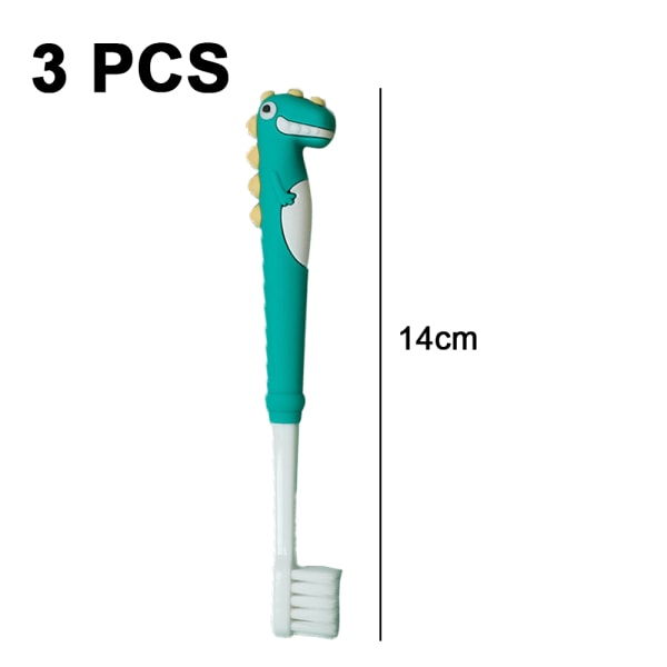 Kids Toothbrush, Cartoon Dinosaur Children'S Toothbrush