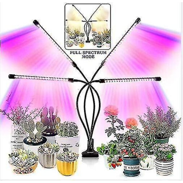 Plant growth USB clip dimming timing full-spectrum indoor planting seedling supplementary light imitation sun lamp