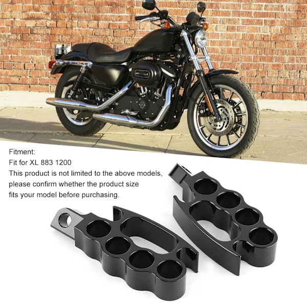 Hållbar Lättvikts Växelspak i Aluminium för Motorcykel, Fint Hantverk Säkerställt Genom CNC-bearbetning, Bred Plattformsbas och Upphöjd Knoppdesign