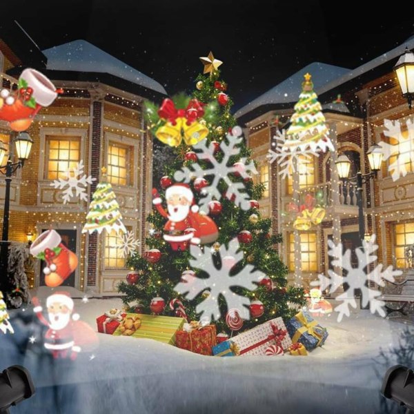 Projektionslampa Julbelysning Ledprojektor till jul