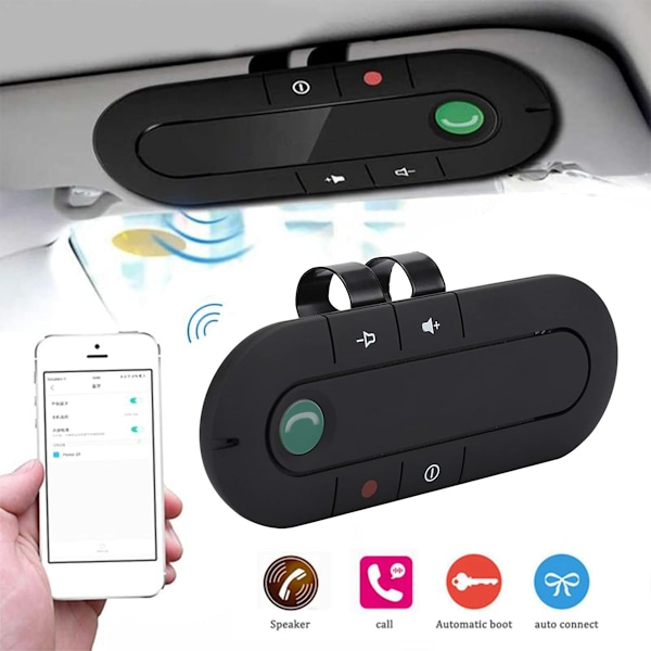 Högkvalitativ Bluetooth-högtalartelefon, din följeslagare för säkra och kristallklara handsfree-samtal, automatisk multipoint-anslutning för bekvämlighet