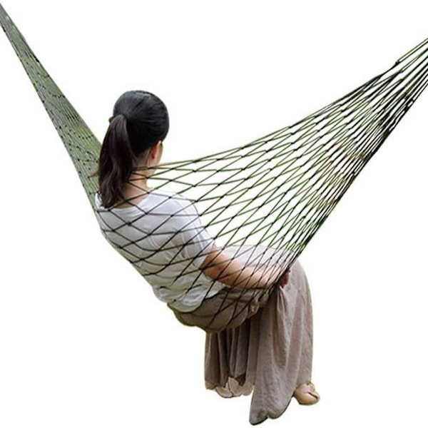 Resehammock, zinkpläterad hårdvara för rostbeständighet, enkel installation & lättvikts hopfällbar design för ditt nästa äventyr