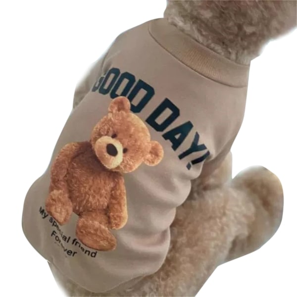 Hundkläder, Hundtröja för Små till Mellanstora Hundar, Polyestermaterial, Värme, Lätt att Rengöra, Rundad Elastisk Fåll Design för Utomhusäventyr (XXL)