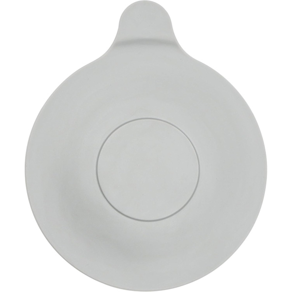 Diameter 13,3 cm, (grå), 1 pakke, afløbsprop til badekar, bruser,