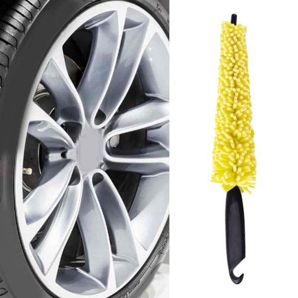 Mångsidig Bilvårdsborste, Maskintvättbar Mikrofiber Erbjuder Bekväm Bilrengöring, Robust PP-Material Säkerställer Hållbarhet Och Flexibilitet,