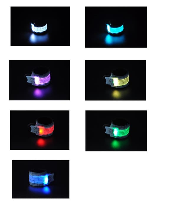 3 USB-oppladbare LED-lysarmbånd perfekte for Valborg utendørsfester