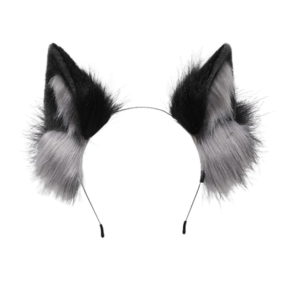 Fox Wolf Cat Dog Ears Headband Hairband Halloween Costume Party
