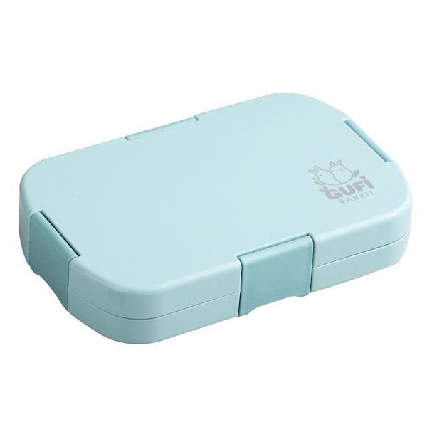 Mikrovågsugnssäker Läcksäker Bento Lunchlåda, Perfekt Enkelt Packade Snacks för Barn Vuxna, Värmebeständig & Mikrovågssäker, 6 Fack för