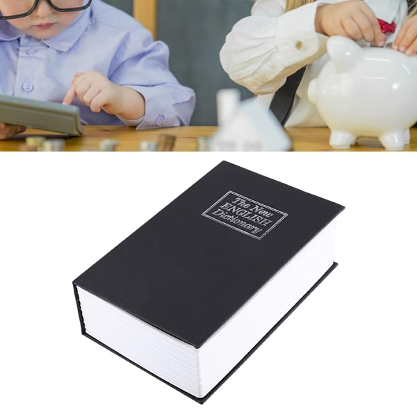 Hemlig Pengalåda Stöldskydd, Nyckellås Smyckeskrin För Diskret Värdeförvaring, Smälter In Bland Böcker Perfekt För Hemmakontor (Small)