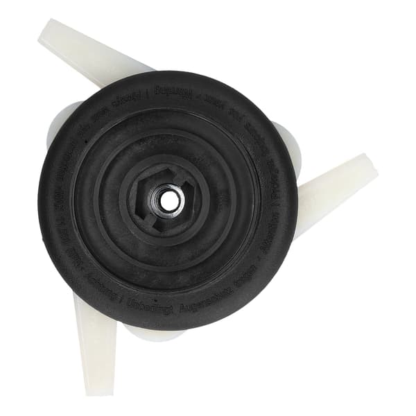 Trimmerhodebørste for plenvedlikehold, passer for STIHL 6-3 FS38 FS40 FS45 FS46 FS50 kraftkutterblad erstatning, slitesterkt ABS-materiale gresstrimmer