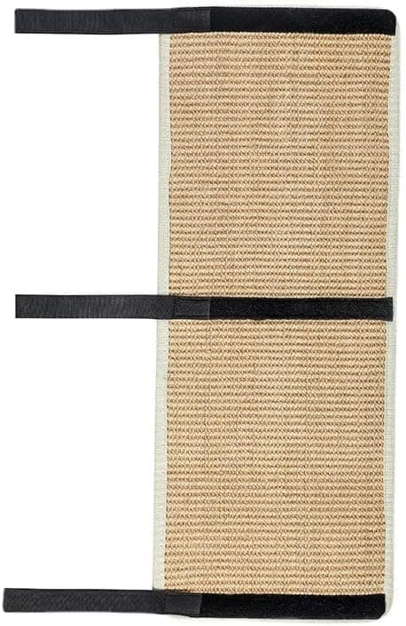 Sisal Kattekloringsmatte Beige Kattekloringsmatte Med Borrelås Pels