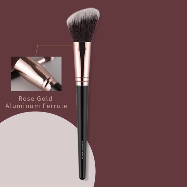 Contour Brush, Face Makeup Brush Kit, Classic Black