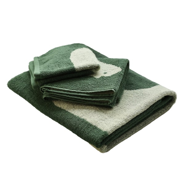 Badehåndklæder til badeværelsessæt -3 STK, Absorberende håndklædesæt til
