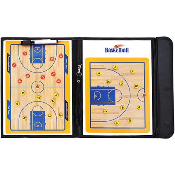 Basketball Coach Board Clipboard Taktisk Magnetisk Tavle Kit