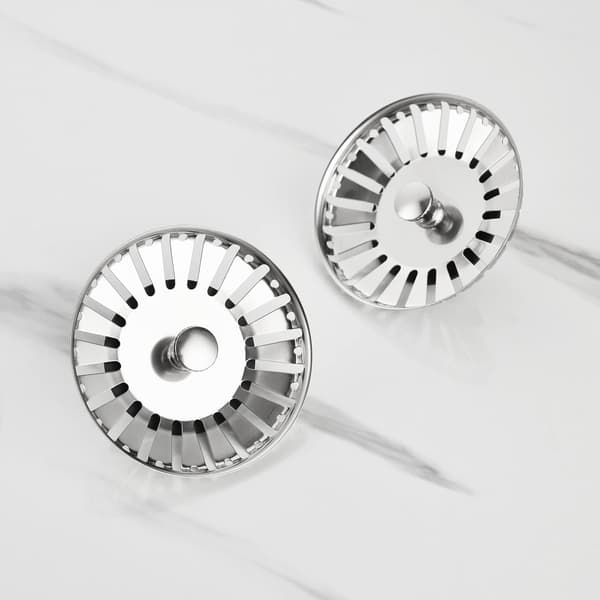Diameter 84 mm (2-pack), 304 rostfritt stål förtjockad diskbänksplugg