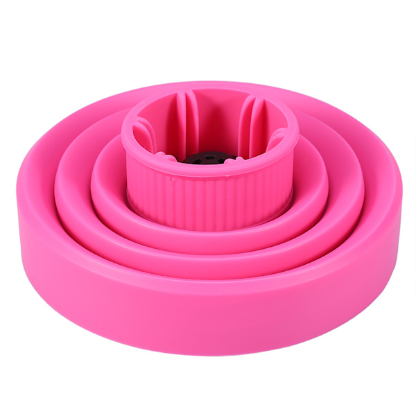 Universal Hårtork Diffuser i Silikon för Styling, Portabel Hopfällbar Hårtork Diffuser med Värme- och Luftdiffusionsteknik