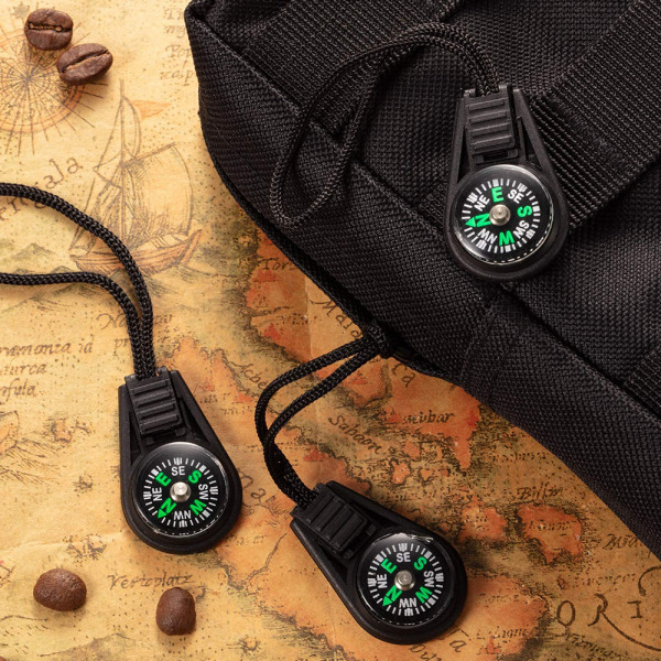 10 Pack Mini Survival Compass - Utendørs camping fotturer
