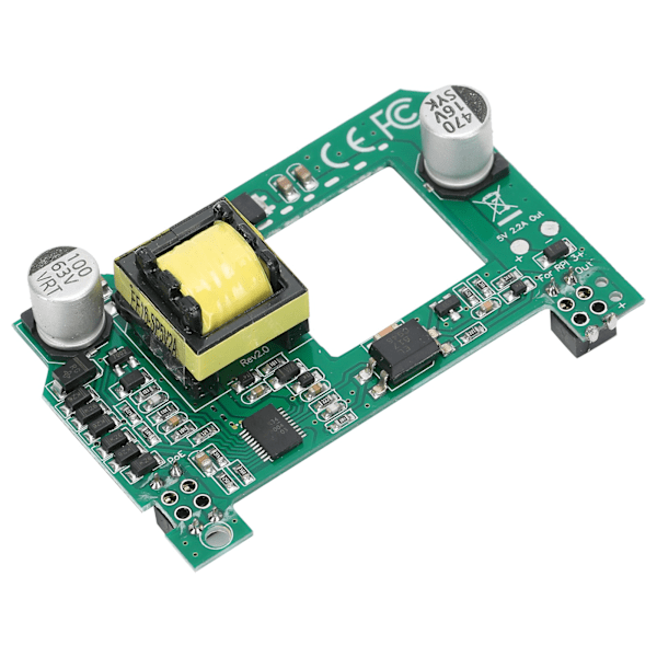 Professionell Power-Over-Ethernet-lösning för Raspberry Pi, starkt och hållbart ABS-material, galvaniskt isolerat kretskort kompatibelt med