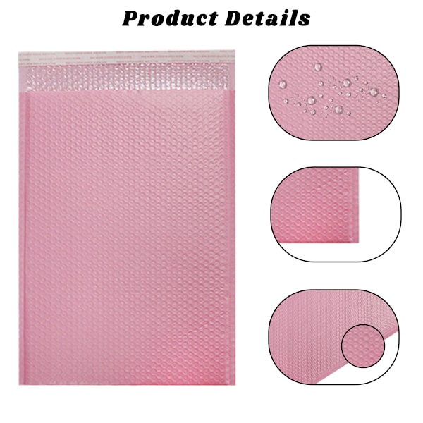 28X37cm Poly Bubbelkuvert, Självhäftande Vadderade Kuvert, Fraktkuvert, Bubbelkuvert, Paketpåsar, Vadderade Kuvert, Fraktpåsar För Små