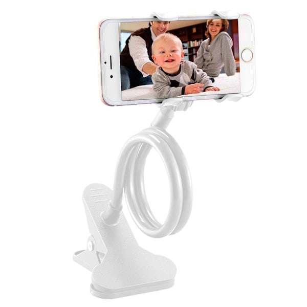 Flexibel Lång Arm Svanhals Tabletthållare, Universell Passform för 4-10,6 Tums Enheter Inklusive Ipad Iphone, Ram av Aluminium-Magnesiumlegering Erbjuder