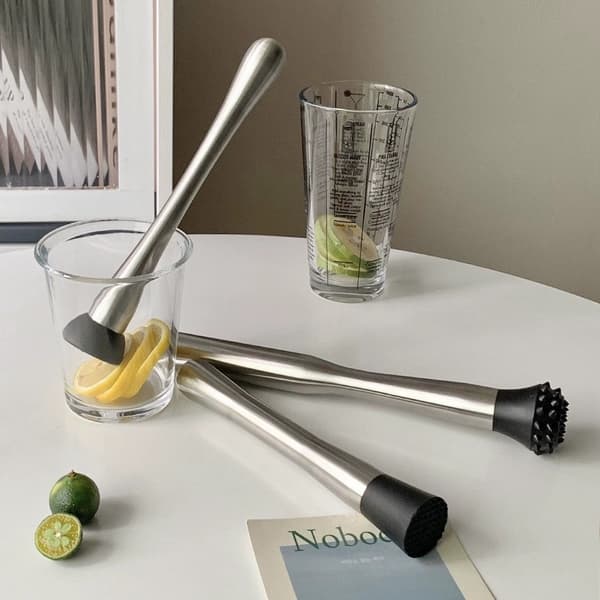 Cocktailkvarn i rostfritt stål, barpressmixer, idealisk barutrustning