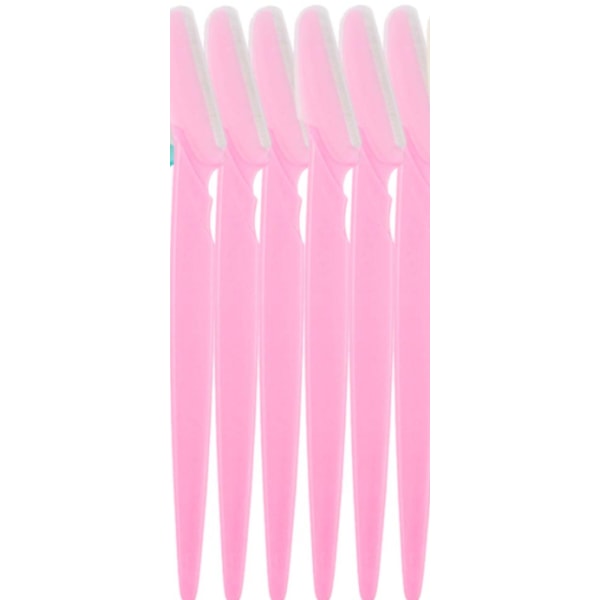 4 Stk Øjenbryn Ansigtsbarberknive Præcisionstrimmer Sikkerhed, Pink