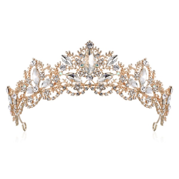 Sppry Rhinestone Crown For Bridal Princess Women At Party