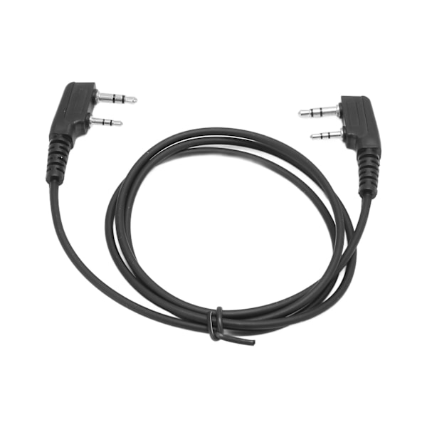 Handsfree-kommunikationshörsnäcka med dold design, spiralkabel för BaoFeng UV-5R, icke-brandfarligt PVC-material med hög hållfasthet, lång livslängd