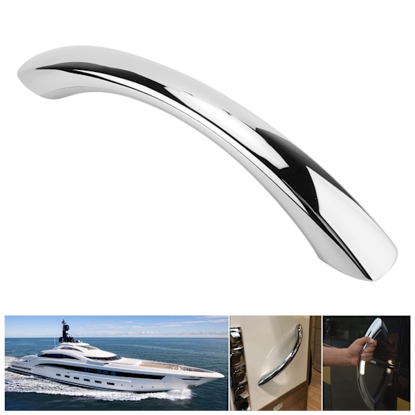 330mm/13in Boat Door Handrail 4LEDs 316 Stainless Steel Replacement Modification 12V for Cars RVs Yachts