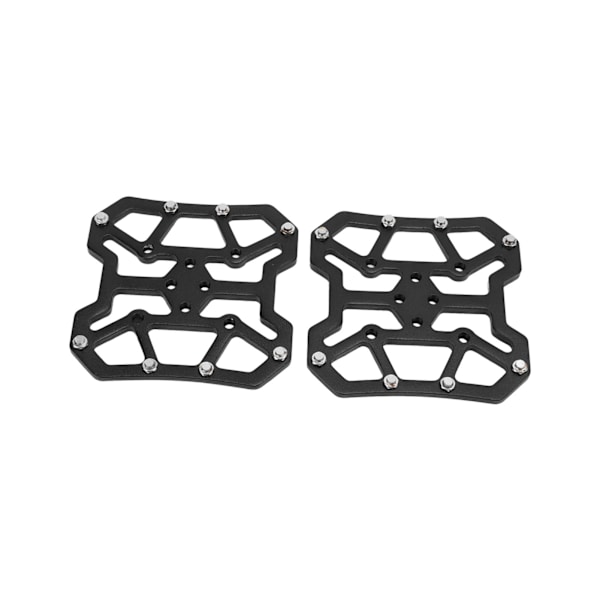 Clipless Pedal Adapter, Universal Clipless Till Plattformsadaptrar För SPD Och KEO System, Konverterar Lås Clipless Pedal Till Platt Plattform Med Spiktyp