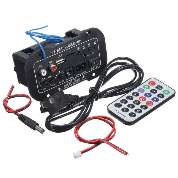 Digital Bluetooth Subwoofer HiFi Bas Effektforstærker Board til Bil, Høj Effekt Stereo Audio AMP med Tabsfri Bluetooth Chip og Super Tung Baslyd