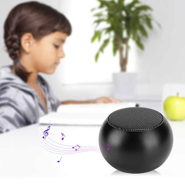 Mini Portabel Bluetooth-högtalare, Otrolig Batteritid, Lyxig Aluminiumdesign, Handsfree-samtalshögtalare för Inomhus- och Utomhusbruk