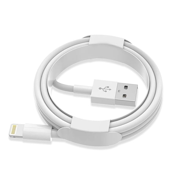 Lightning-kabel med förstärkt skarv, premiummaterial säkerställer hållbarhet och säkerhet, MFi-certifierad för snabb och säker dataöverföring och laddning