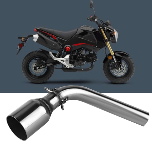 GP Style Avgassystem, Reducerar Avgastemperaturen För En Säkrare Färd, Universellt Avgassystem Designat För Att Förhöja Din Motorcykelupplevelse Med Dess