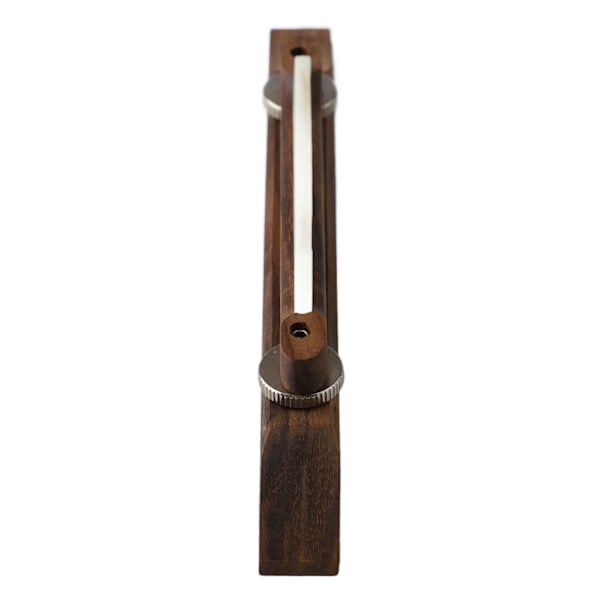 Rosenträ Gitarrstall, Justerbar Höjd för Personlig Stämning, Bensadel för Förbättrad Resonans, Archtop-design för Förbättrad Ljudprojektion,