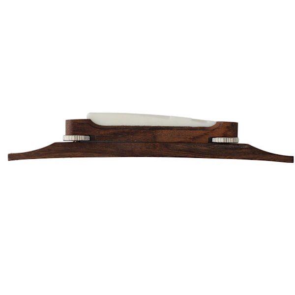 Rosenträ Gitarrstall, Justerbar Höjd för Personlig Stämning, Bensadel för Förbättrad Resonans, Archtop-design för Förbättrad Ljudprojektion,